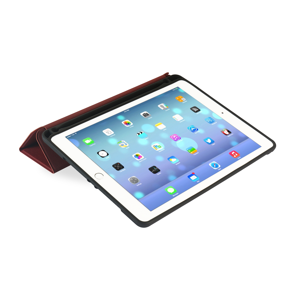 iPad Pro 9.7 2016 Case- Slim Soft TPU Back Smart Magnetic Stand Protective Cover Cases